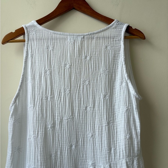 Embroidered Gauze Cotton Summer Dress - Picture 6 of 12
